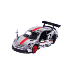 silber verchromter Porsche Motorsport Deluxe 911 GT3 Cup von Majorette