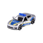 Majorette Porsche Panamera Polizei-Spielzeugauto aus der S.O.S. Cars Serie – detailgetreue Nachbildung mit Freilauf und beweglichen Teilen, ideal für Kinder ab 3 Jahren.