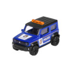 Majorette Suzuki Jimny Polizei-Spielzeugauto aus der S.O.S. Cars Serie in Blau – detailgetreues Polizeiauto mit Freilauf, ideal für Kinder ab 3 Jahren.