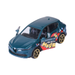 Frontansicht des Majorette Alfa Romeo Tonale Limited Edition 11 Detailliertes Modellauto des Alfa Romeo Tonale mit geöffneter Tür und Graffiti-Design in der Limited Edition 11.