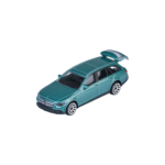 Majorette Mercedes Kombi Modellauto Showroom Premium Cars in Türkis mit geöffnetem Kofferraum, 7,5 cm.