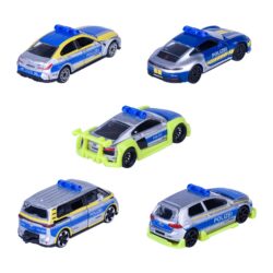 Majorette Tune it Safe 5 pieces Giftpack – Polizei-Geschenkset mit 5 Modellautos – Rückansicht