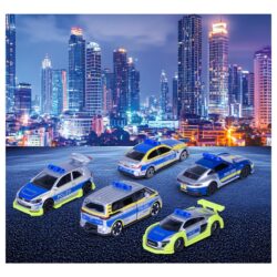 Majorette Tune it Safe 5 pieces Giftpack – Polizei-Geschenkset mit 5 Modellautos – Detailansicht