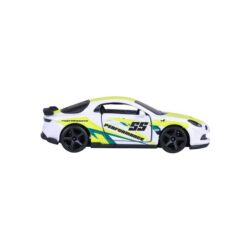 Majorette Alpine A110 R weiß neongelb – Rückansicht