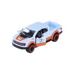Majorette Ford F-150 Raptor hellblau/orange – Vorderansicht