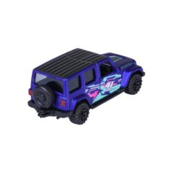 Majorette Jeep Wrangler Rubicon 4xe violett/blau – Rückansicht