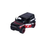 Majorette Ford Bronco Wildtrak – Racing, schwarz – Vorderansicht