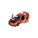 Majorette Mazda RX-7 FD3S – Orange mit MazdaSpeed-Racing-Dekor – Vorderansicht