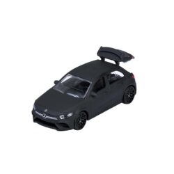 Majorette Mercedes-AMG A 35 – schwarzes Premium-Modellauto – Vorderansicht