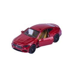 Majorette Mercedes-AMG CLE 53 – rotes Sportcoupé – Vorderansicht