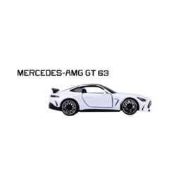 Majorette Mercedes-AMG GT 63 – weißes Sportcoupé – Seitenansicht