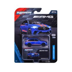 Majorette Mercedes-AMG GLC 63 S E Performance blau – Verpackung
