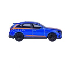 Majorette Mercedes-AMG GLC 63 S E Performance blau – Seitenansicht