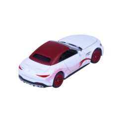 Majorette Mercedes-AMG SL 63 weiß mit rotem Dach – Rückansicht