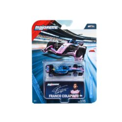 Majorette Alpine A525 R08 – Franco Colapinto F1-Rennwagen blau/pink – Verpackung