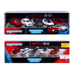 Majorette Volkswagen Golf GTI 50 – 5er-Giftpack – Verpackung