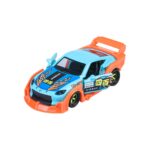 Majorette Nissan Z – hellblaues JDM-Tuningcoupé – Vorderansicht