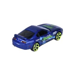 Majorette Toyota Supra JZA80 – blau-grünes JDM-Legends-Sportcoupé – Rückansicht